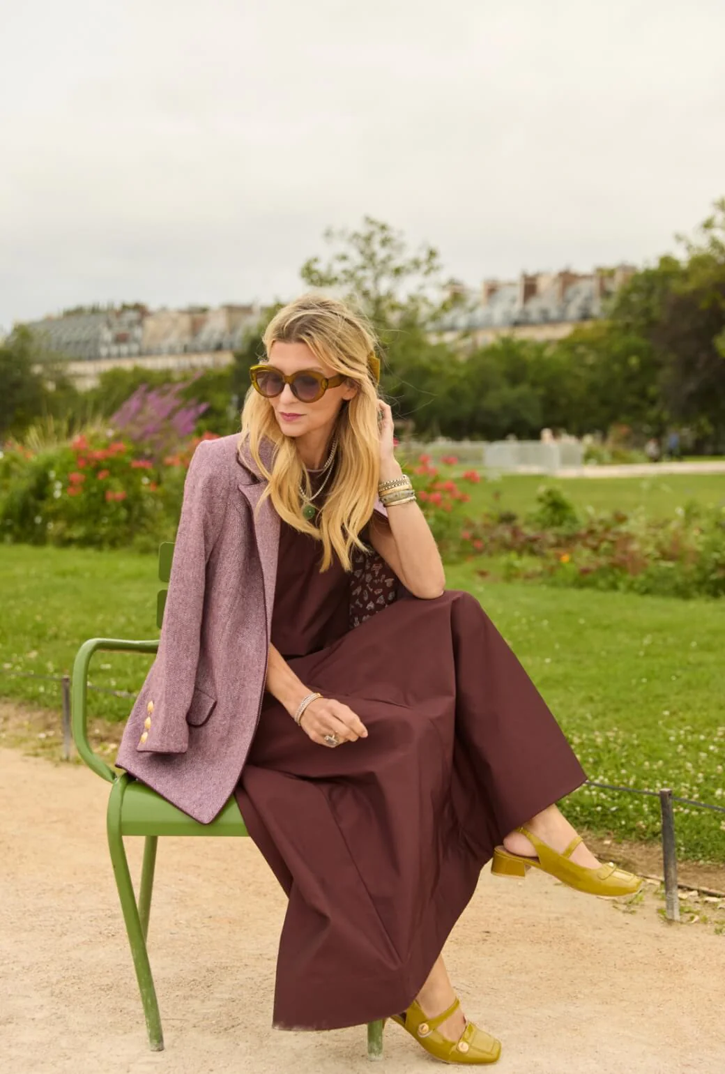 Audrey Top - Chocolate Taffeta - Image 5