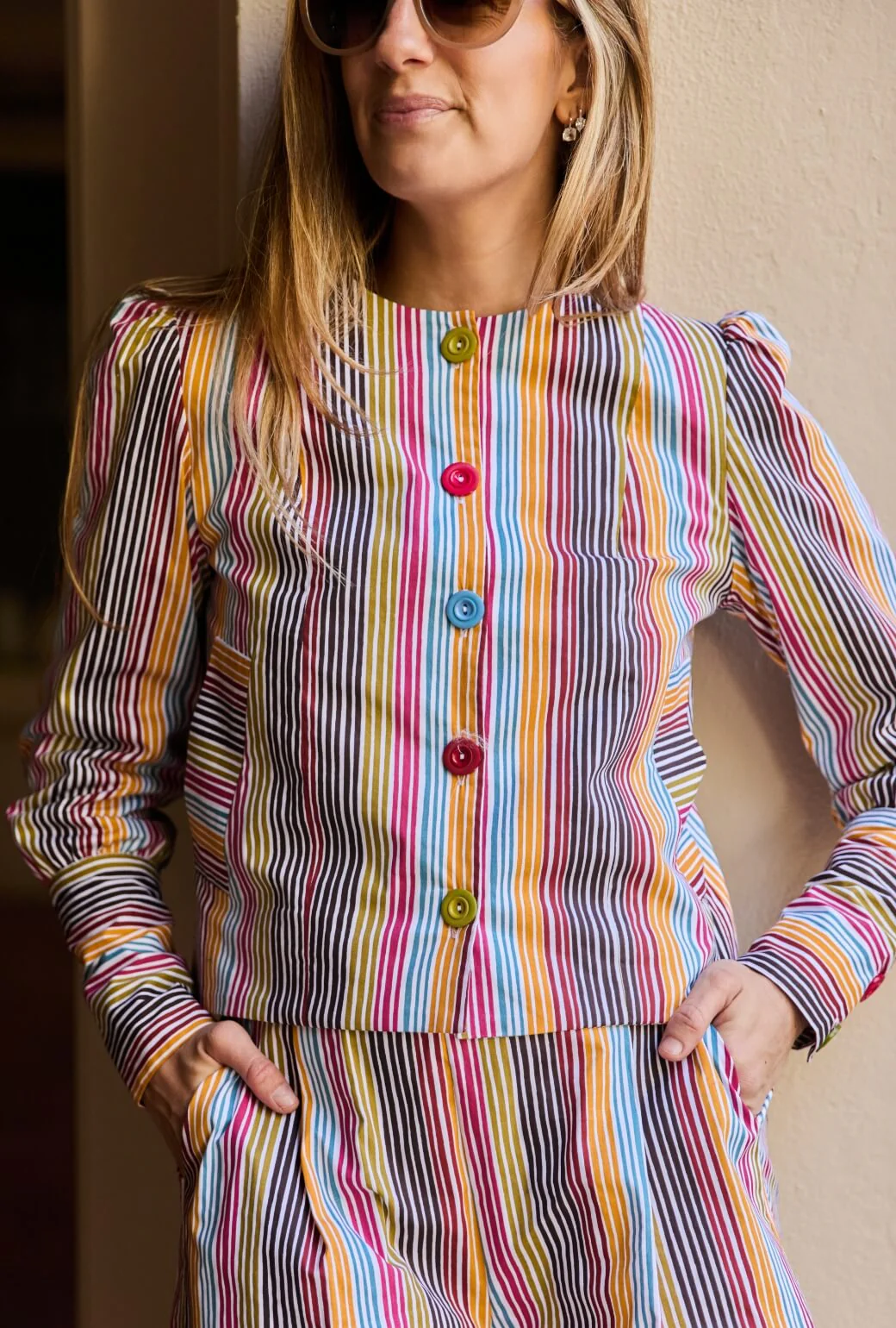 Buru x Ali Sisto The Sawyer Jacket - Crayon Stripe - Image 2