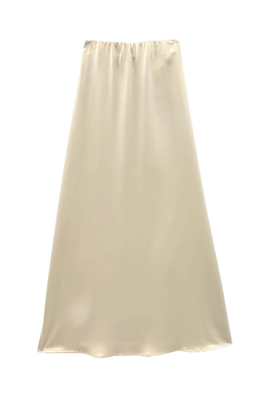 Buru x Anna Kloots The Leland Skirt - Ivory Satin - Image 2