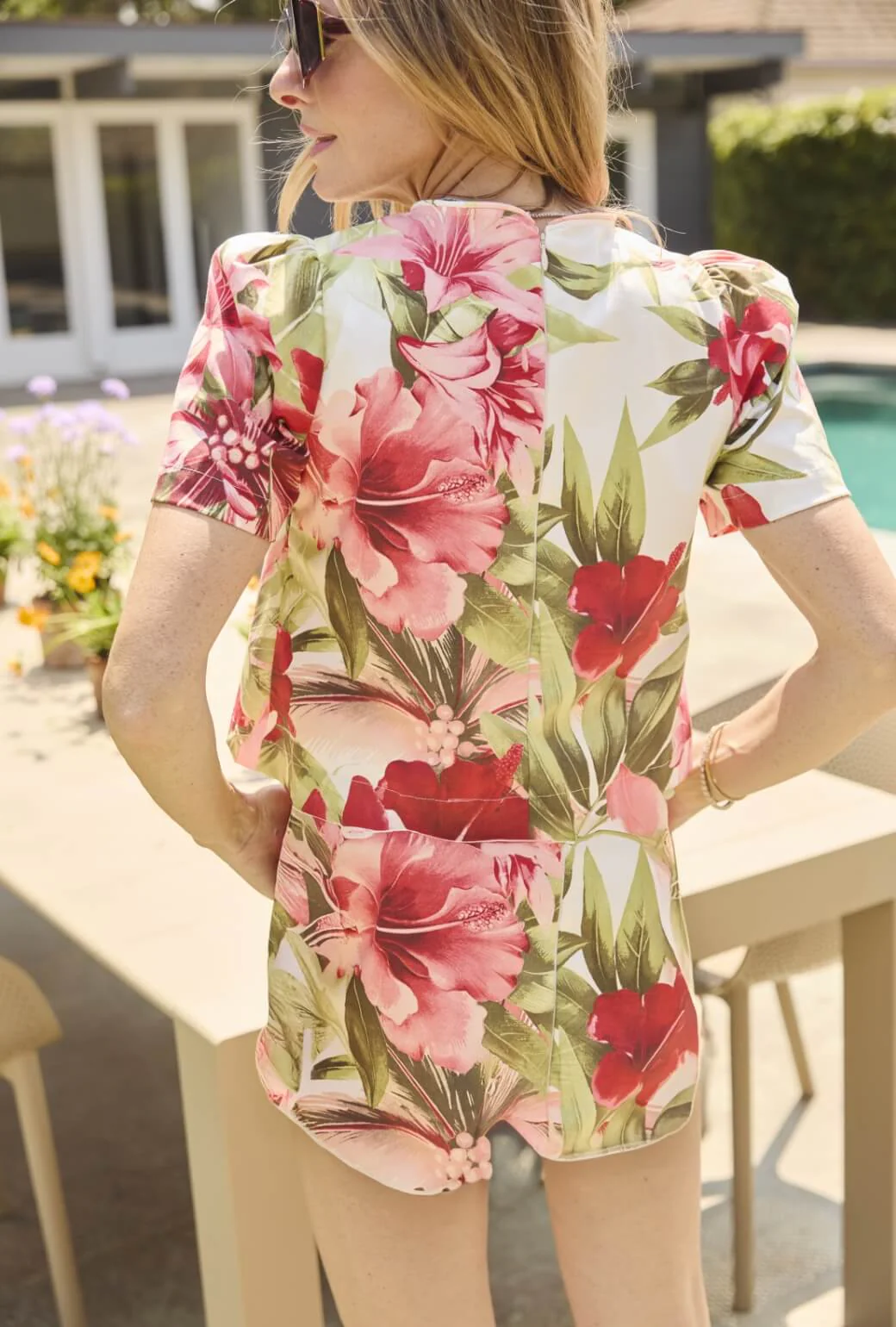 Flat Front Everyday Shorts - Pink Lily - Image 4