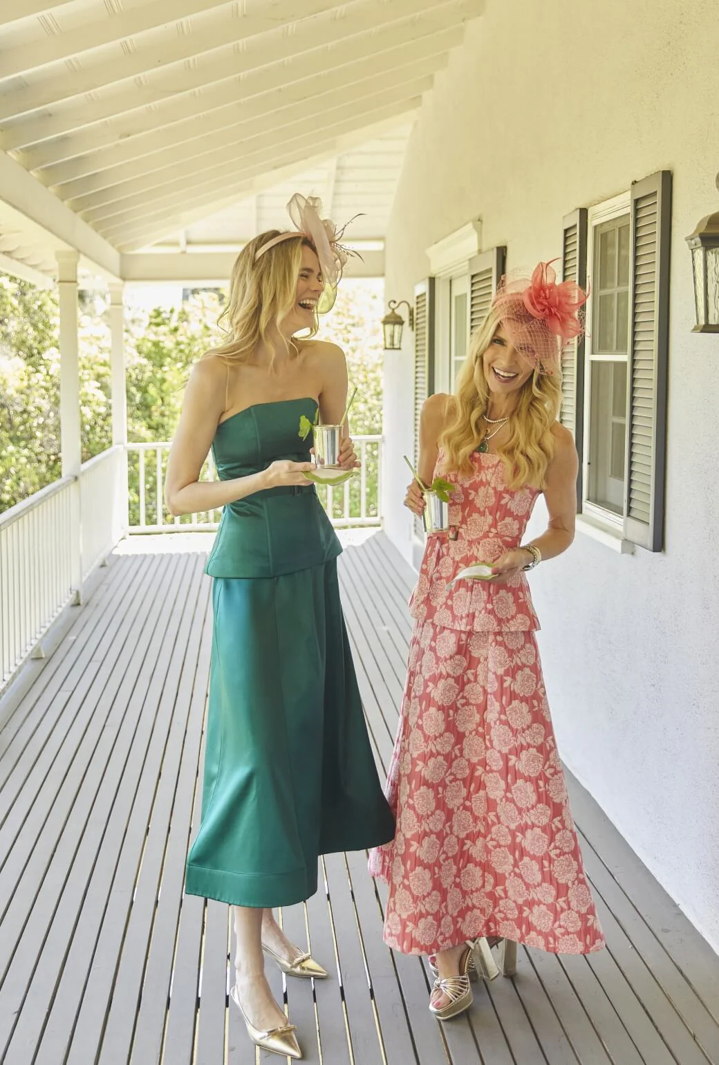 Run for the Roses Guest Skirt - Coral - Image 6