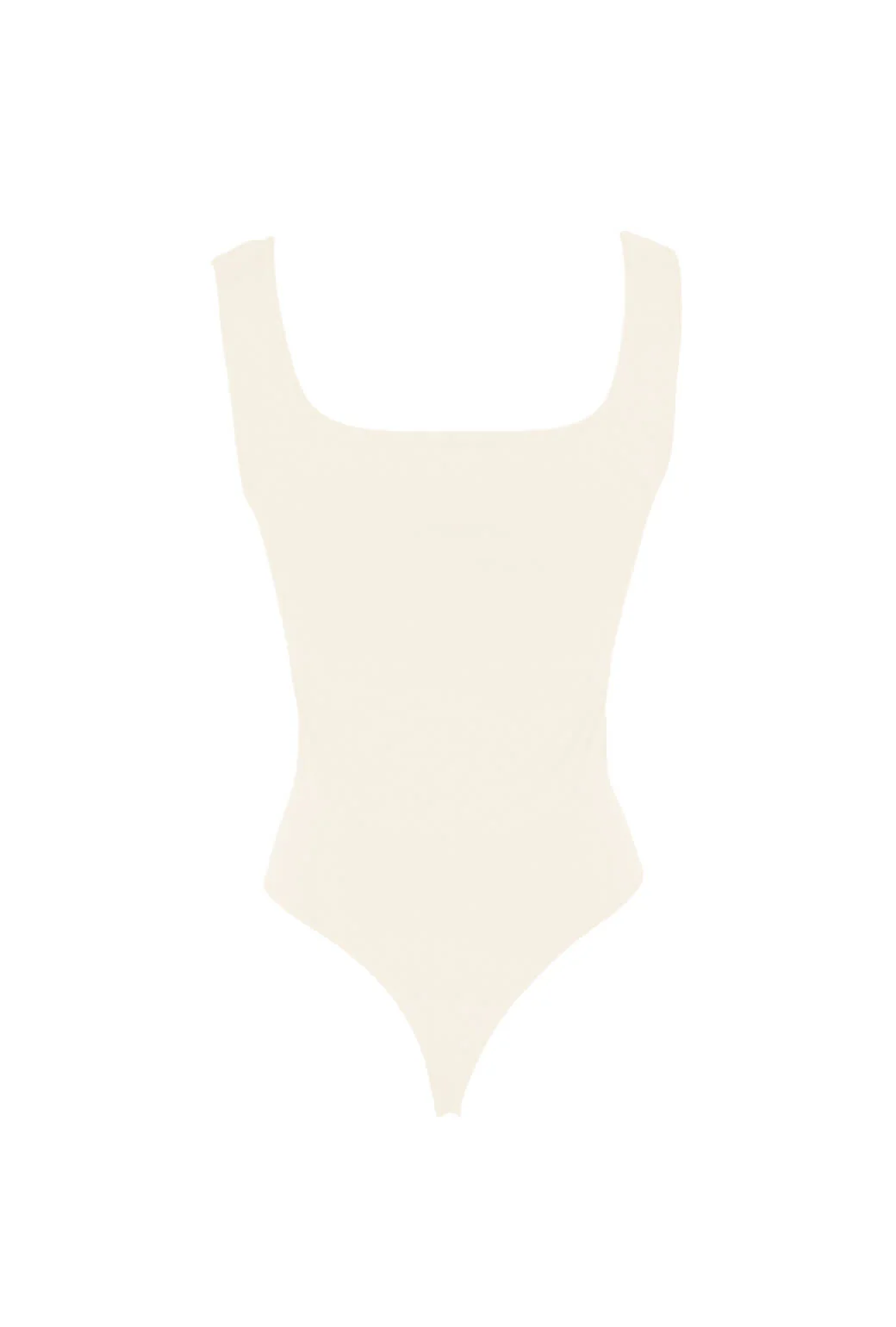 Sleeveless Body Suit - Ivory - Image 2