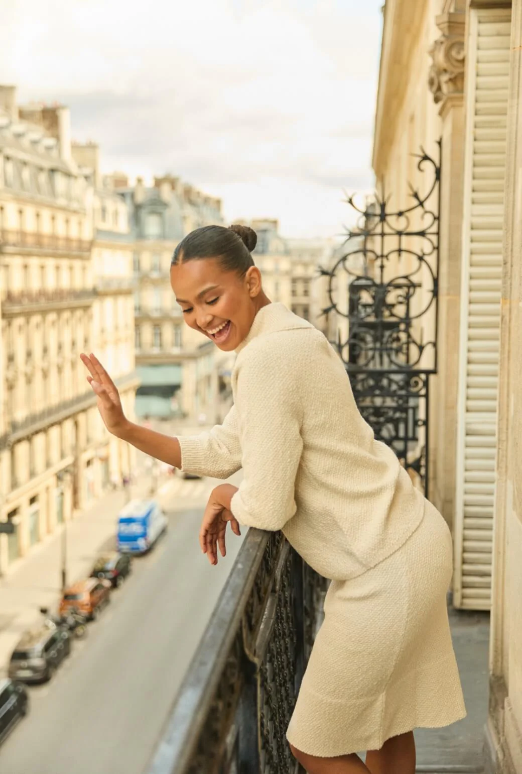 The Carlyle Sweater - Ivory Knit - Image 6