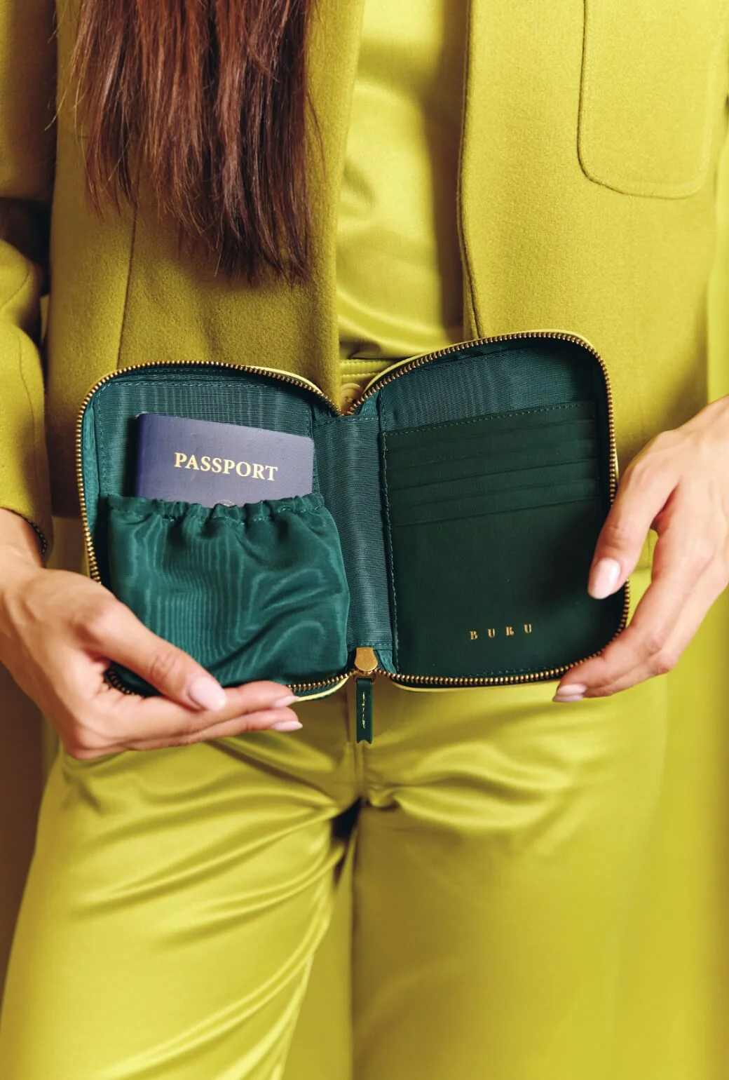 The Party of Five Travel Wallet - Deep Green - Image 6