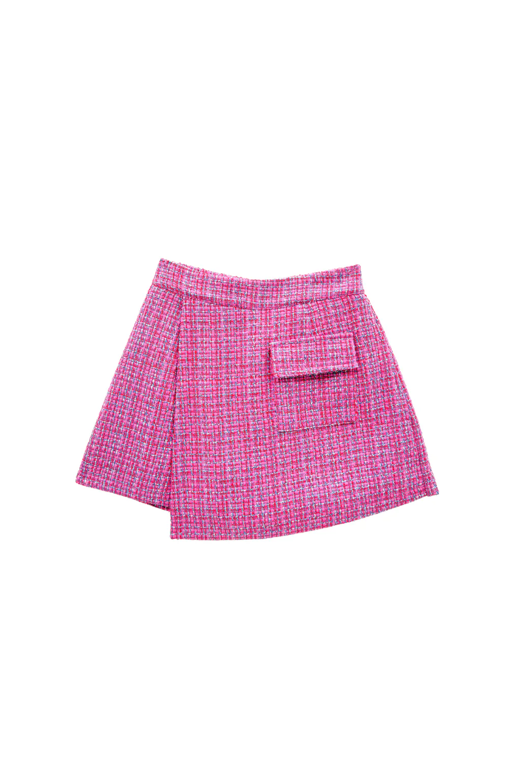 The Serena Skort - Pink Tweed - Image 2