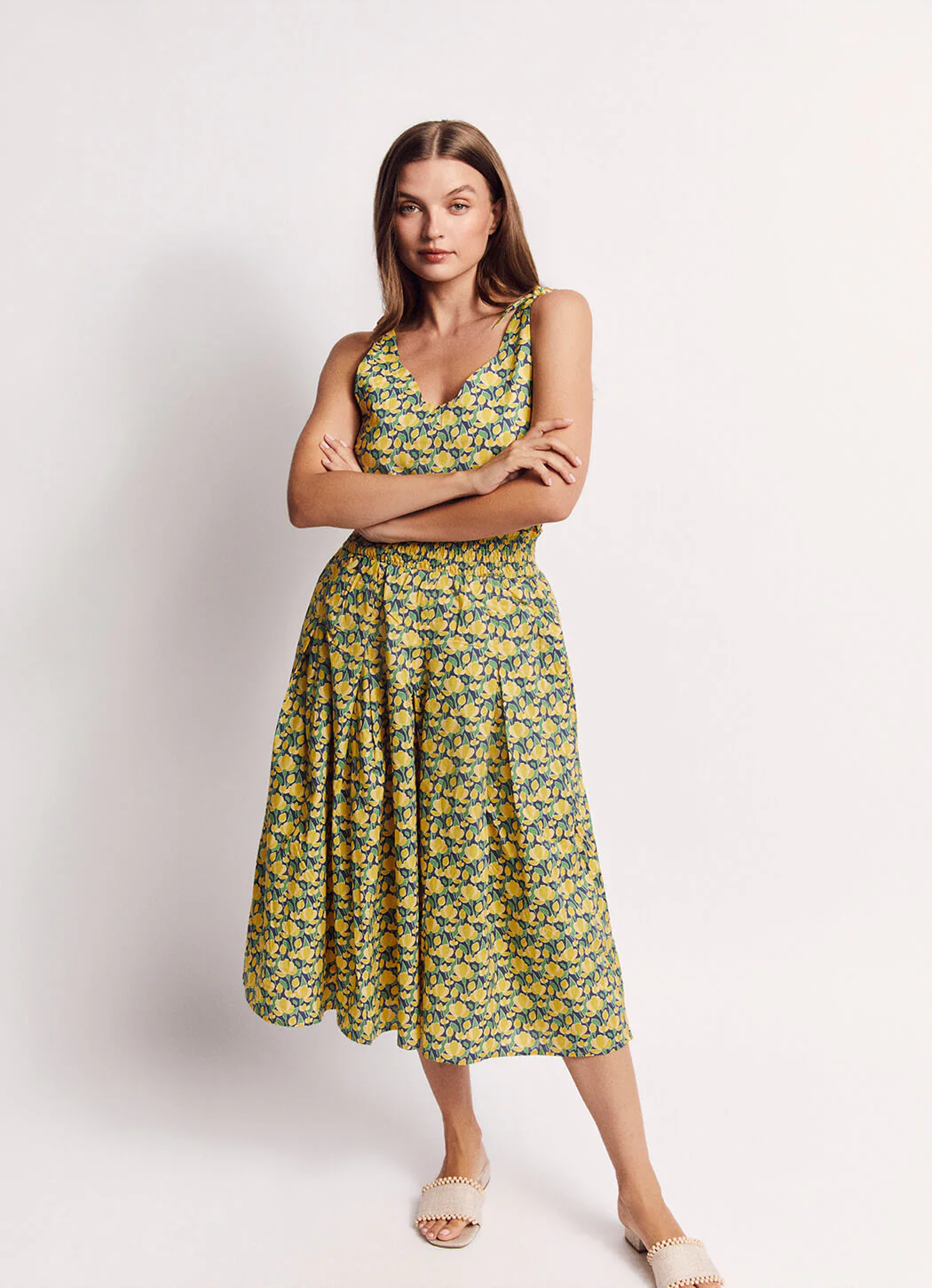 Tie Top Tank - Yellow Tulip - Image 6